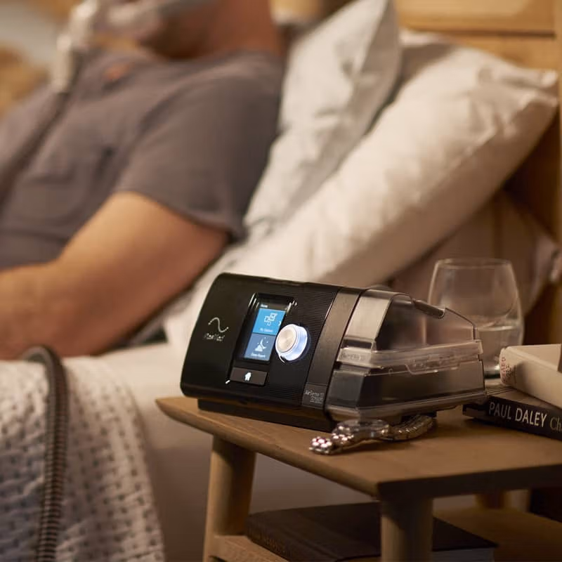 ResMed 瑞思邁 AirSense 10 AutoSet 單相陽壓呼吸器自動型 Card-to-Cloud 特別版附加濕器 (加贈面罩) | 日本厚生 Nippon Kousei 飛利浦呼吸器網路門市 ResMed 瑞思邁 AirSense 10 AutoSet 單相呼吸器自動型附加濕器