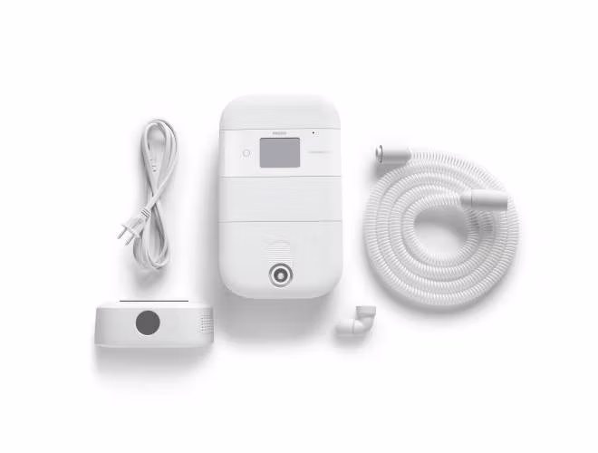 Philips Respironics 飛利浦磊仕 DreamStation Go Auto 旅行用單相陽壓呼吸器自動型附加濕器 | 日本厚生 Nippon Kousei 飛利浦呼吸器網路門市 包裝內容物