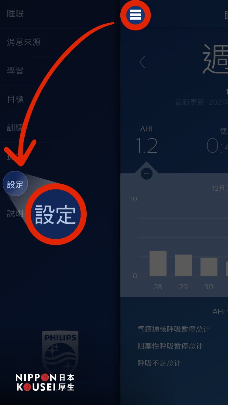 飛利浦呼吸器如何讀取 DreamMapper 睡眠報告呢？ 日本厚生 Nippon Kousei 飛利浦呼吸器網路門市
